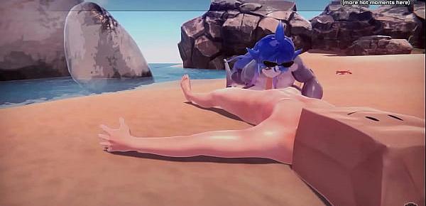  [1080p60fps]Monster Girl Island | Horny anime mermaid with big boobs blowjob and pussy creampie | My sexiest gameplay moments | Part 4
